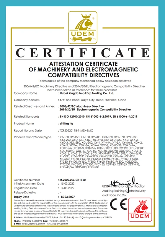 Certificat CE