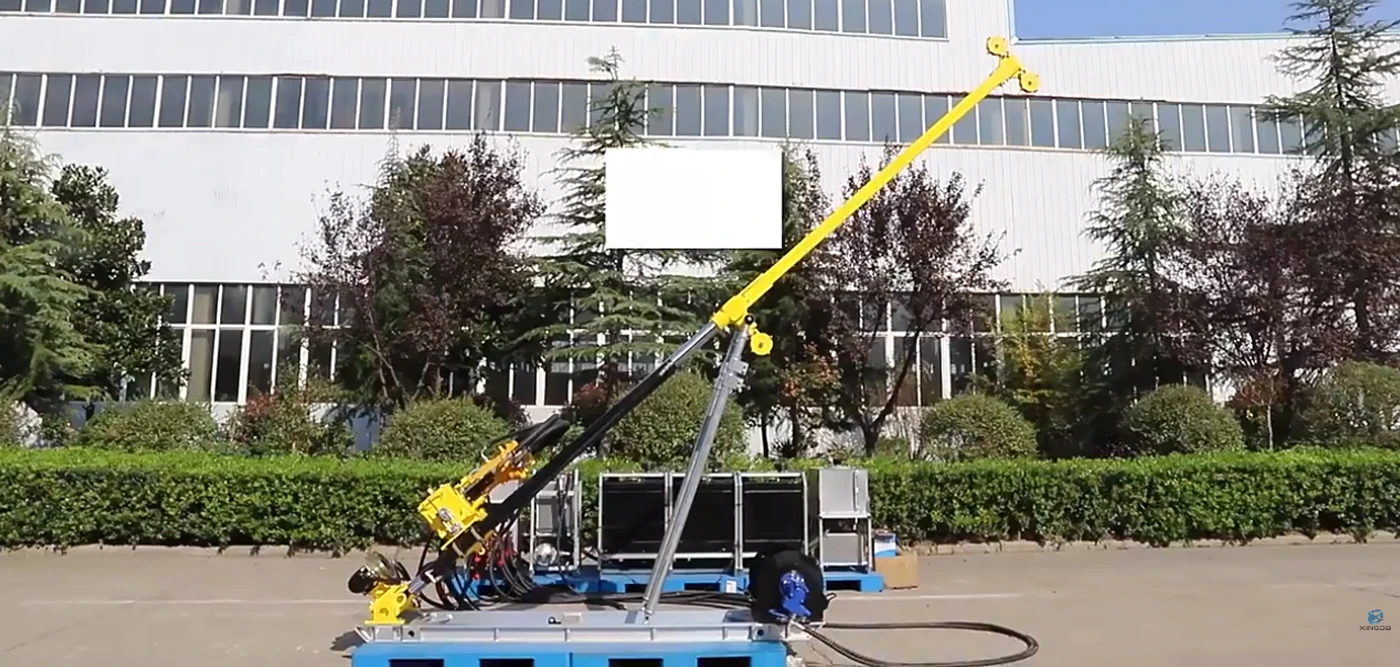 Machines mini&egrave;res&nbsp;: affichage ext&eacute;rieur complet et plate-forme de forage portative performante sur s