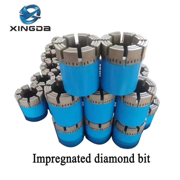 Tr&eacute;pan diamant impr&eacute;gn&eacute;