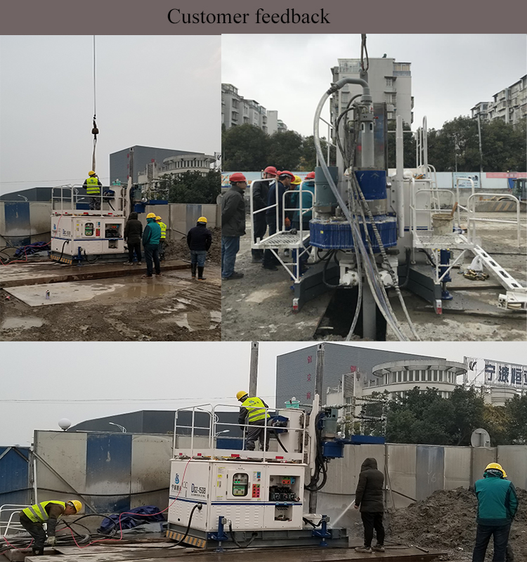 DGZ-150B Plate-forme de forage de jet grouting multi-tuyaux toutes directionnelles