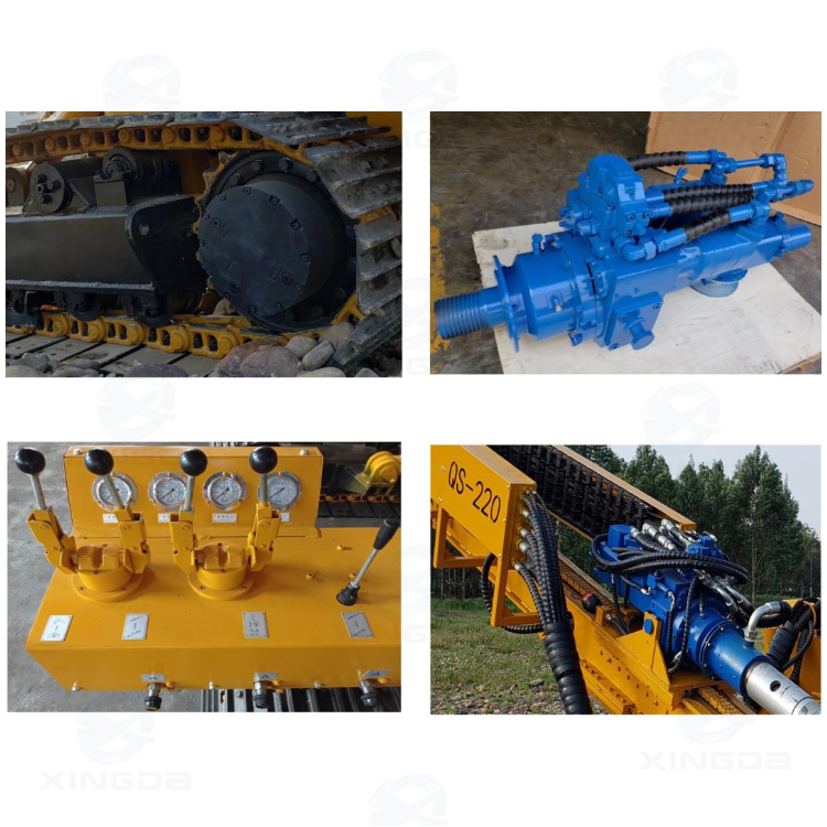 Foreuse hydraulique multifonctionnelle QS-220